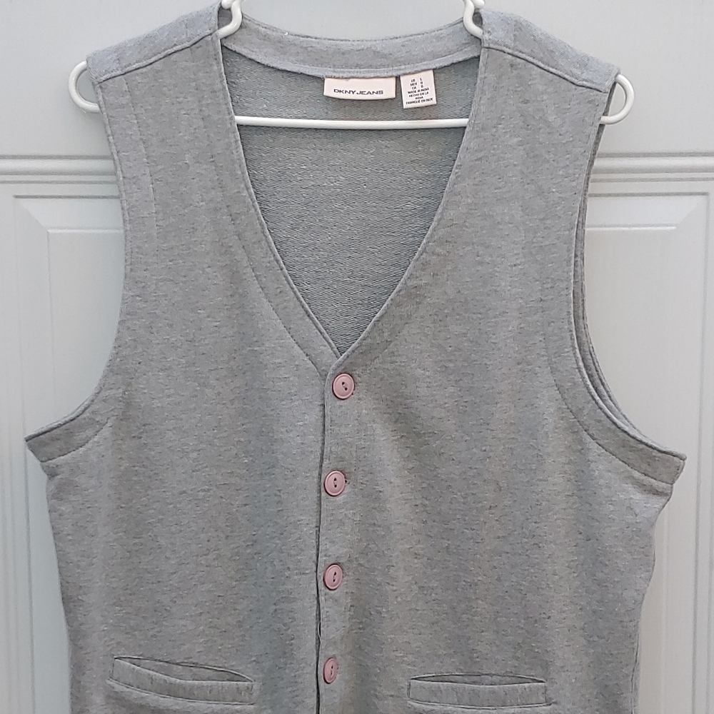 Grey DKNY Vest size L